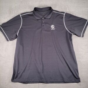 Antigua Carolina Gamecocks Polo Shirt Golf Athletic Short Sleeve‎ Black XXL